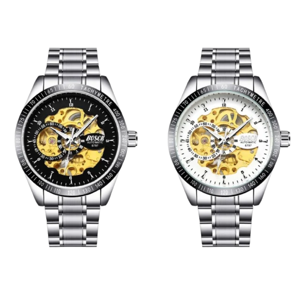 Clever AutomaticWatch – To Πολυτελές, Ανδρικό Αξεσουάρ – Μηχανικό ρολόι με Αυτόματο Μηχανισμό Κουρδίσματος