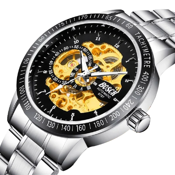 Clever AutomaticWatch – To Πολυτελές, Ανδρικό Αξεσουάρ – Μηχανικό ρολόι με Αυτόματο Μηχανισμό Κουρδίσματος